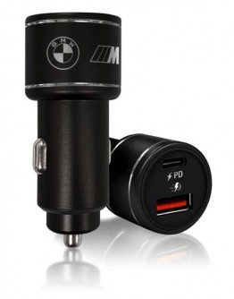 Auto lādētāji BMW M Edition 20W Car Charger Melns