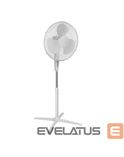  Tristar statīva ventilators VE-5898, diametrs 40 cm, balts, ātrumu skaits 3, 45 W, svārstības