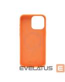 Evelatus Apple iPhone 15 Pro Max Premium MagSafe Soft Touch Silicone Case New Function, Orange