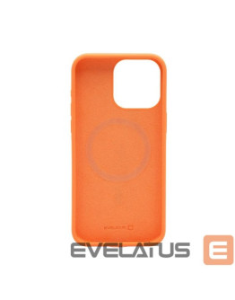 Evelatus Apple iPhone 15 Pro Max Premium MagSafe Soft Touch Silicone Case New Function, Orange