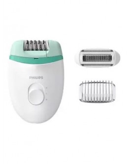 Epilators Philips | Epilator | Satinelle Essential BRE245/00 | White/Green