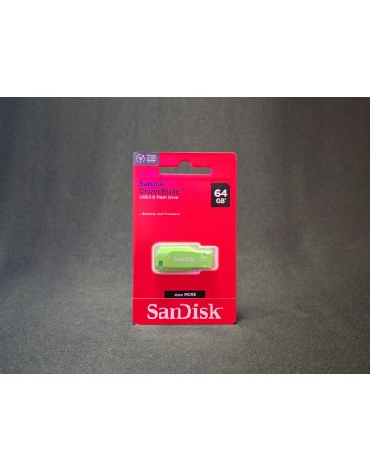 Zibatmiņa SanDisk by Western Digital SanDisk Memory Drive Flash USB2 64GB (SDCZ50C-064G)