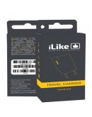 Adapteris iLike iLike Travel Charger ITC01 Melns