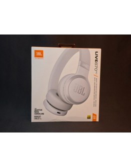 Bezvadu austiņas JBL Live 670 wireless headphones, Baltas  