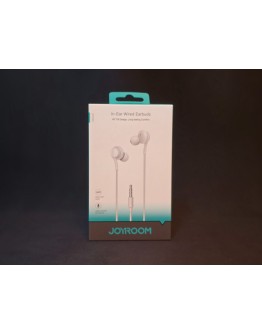 Vadu austiņas Joyroom Wired Series In-Ear Wired Earbuds 3.5mm Balts