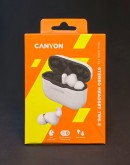 Bezvadu austiņas Canyon TWS-3 Bluetooth headset Balts