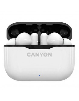 Bezvadu austiņas Canyon TWS-3 Bluetooth headset Balts