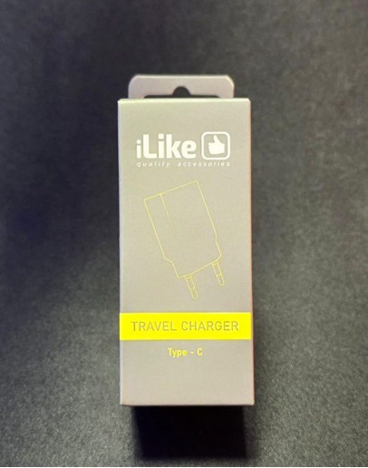 Adapteris iLike Type-C Travel Charger ITC02 (2.4A, melns)