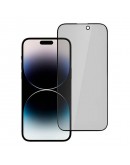 Aizsargstikls Evelatus Apple iPhone 15 Pro Privacy 2.5D Silk Full Cover (Japan Glue, Anti-Static)