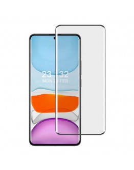 Aizsargstikls Connect Samsung Galaxy Xcover7 2.5D Full Cover Japan Glue Glass (Anti-Static, Stiprināts)